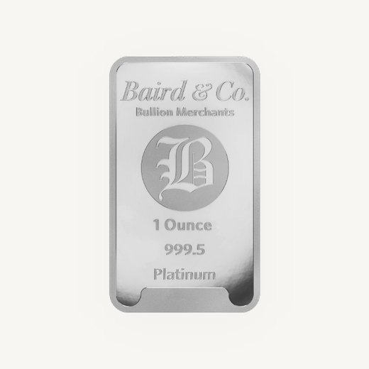 Baird & Co Platinum Bar