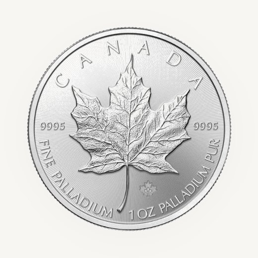 Canadian Palladium Maple Leaf