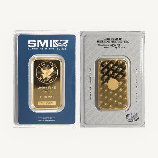 Sunshine Minting Gold Bar